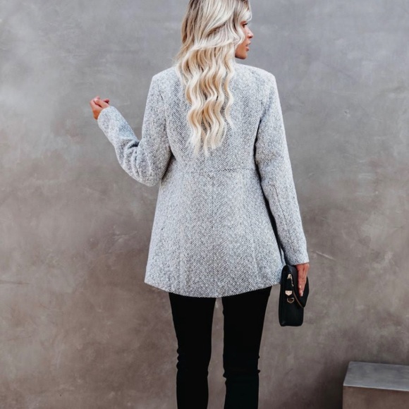 Heather Grey Jacket / Blazer - Picture 5 of 6